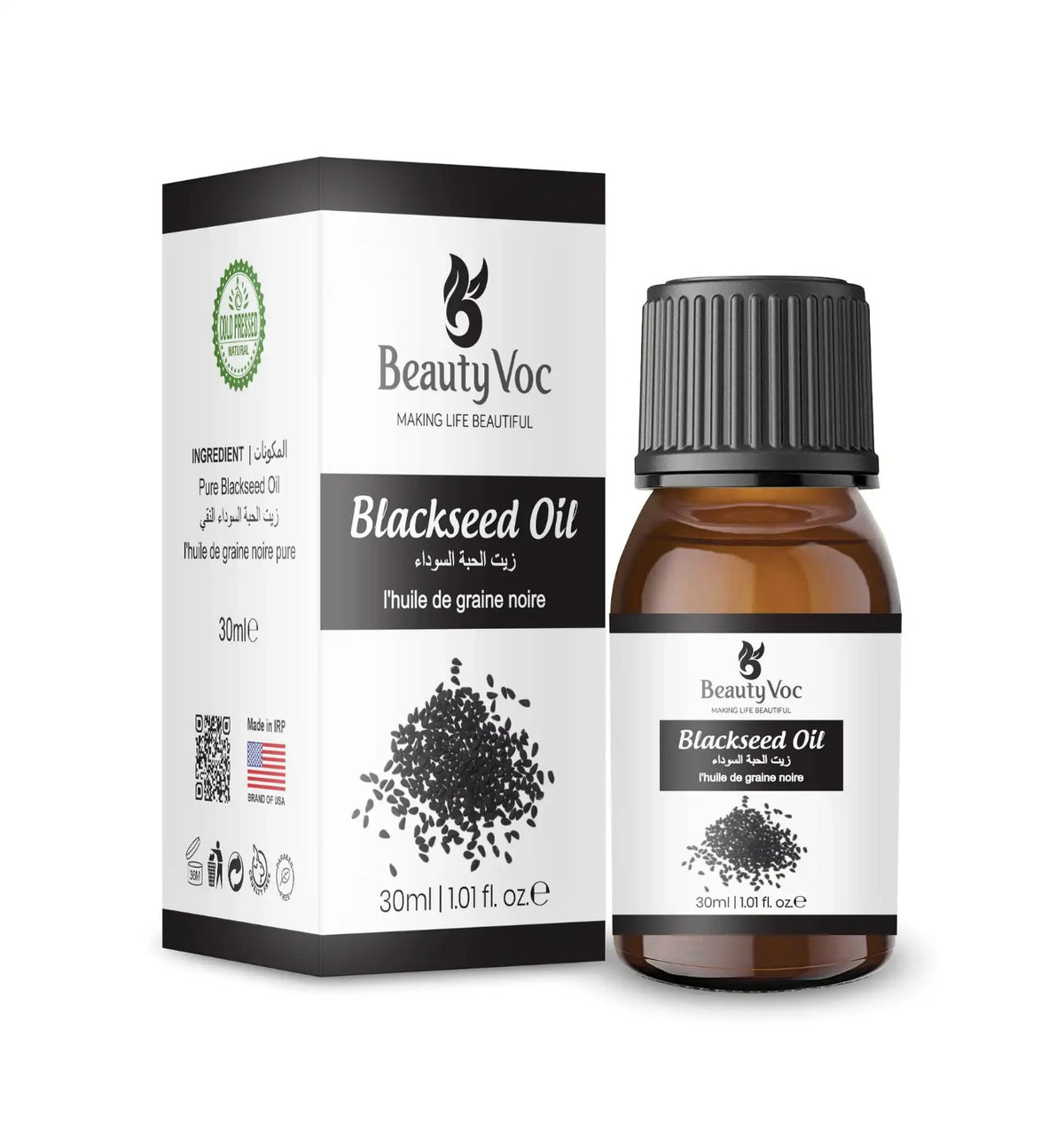 BEAUTY VOC BLACKSEED OIL 30ML