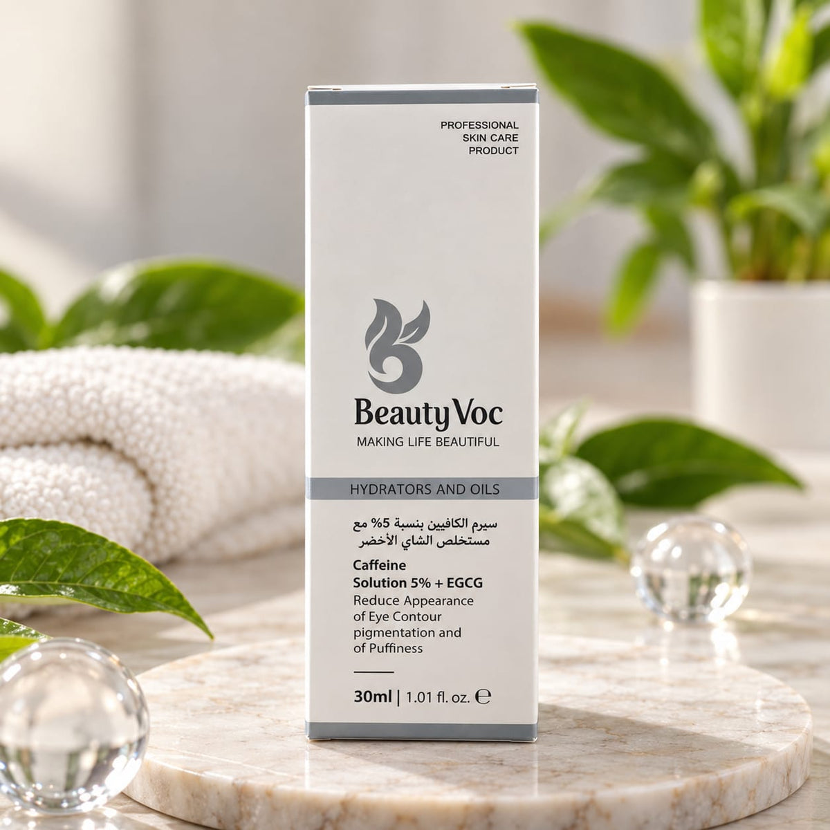 BEAUTY VOC CAFFEINE SOLUTION 5% + EGCG SERUM 30ML