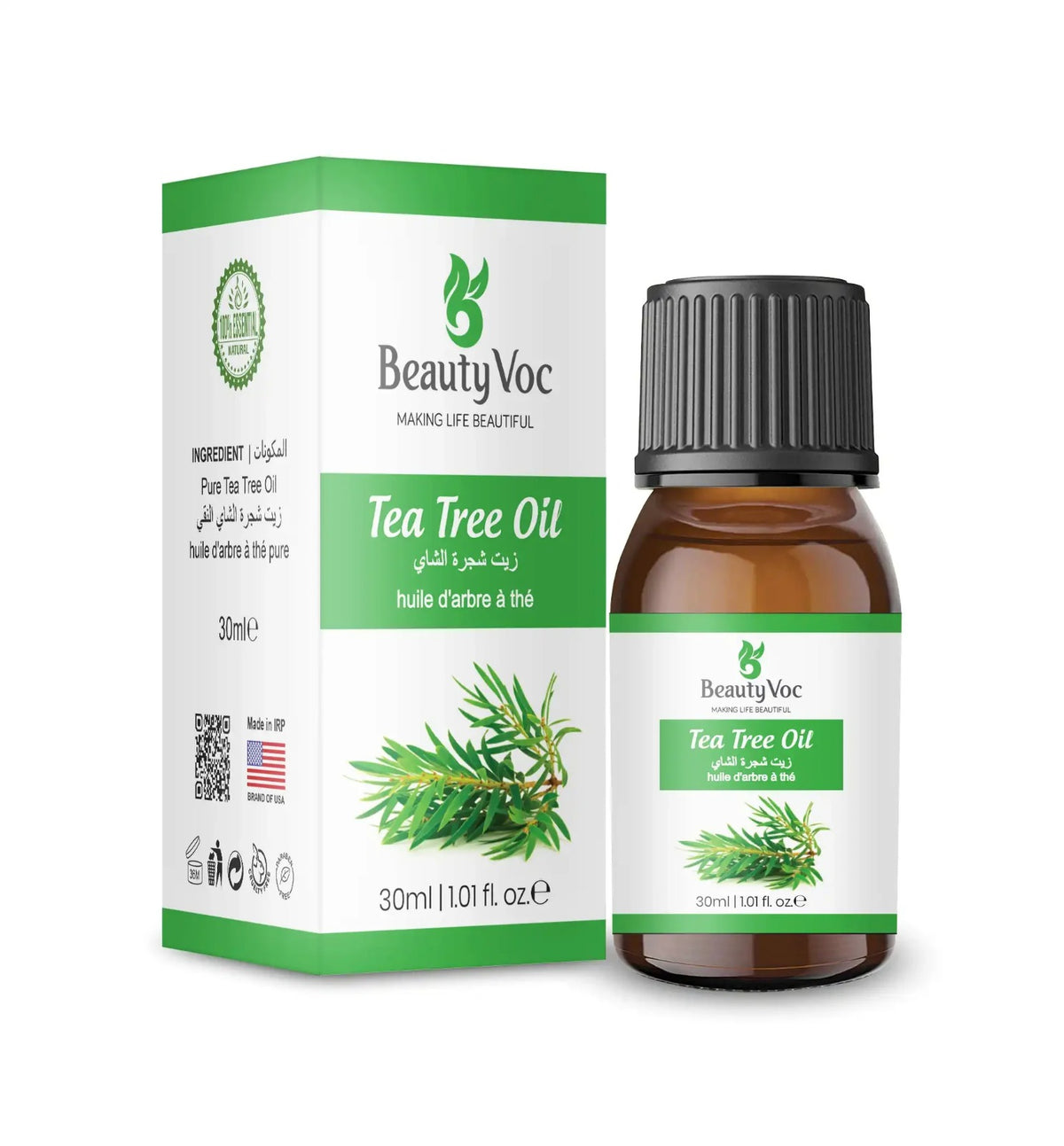 BEAUTY VOC TEA TREE OIL 30ML