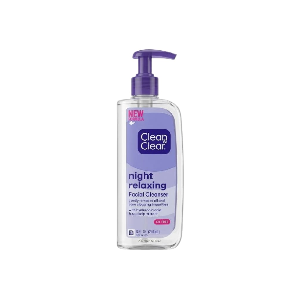 Clean & Clear Night Relaxing Facial Cleanser – 240ml