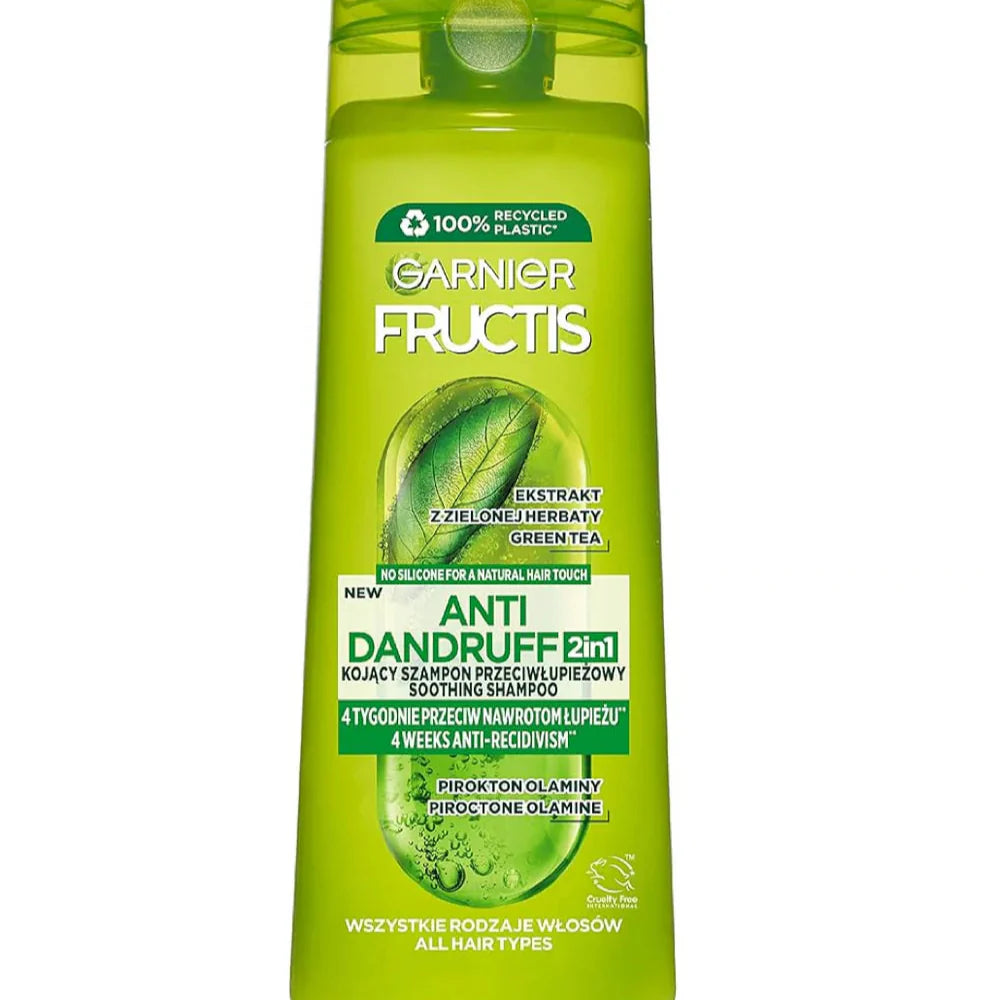 Garnier Fructis Anti Dandruff 2in1 Shampoo – 400 ML
