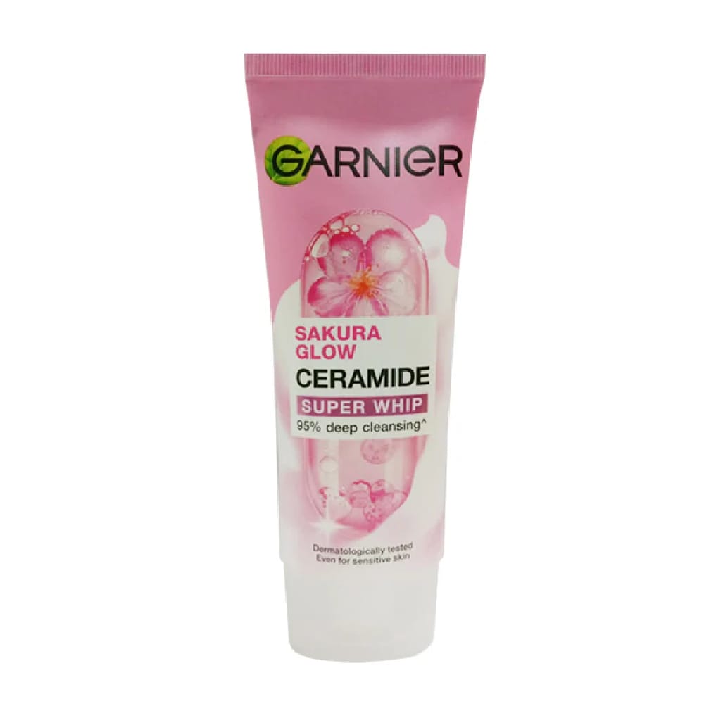 Garnier Sakura Glow Ceramide Super Whip – 100ml
