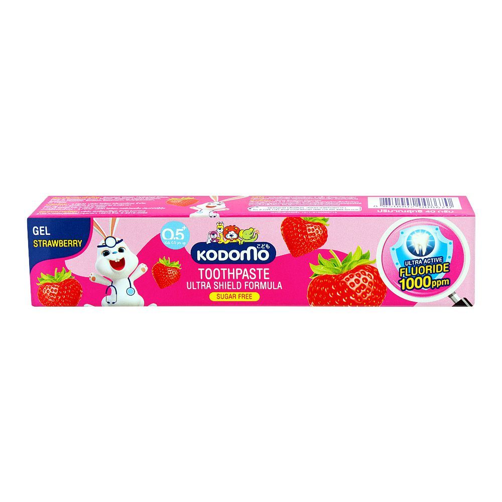 Kodomo Toothpaste Gel Strawberry – 40g