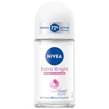 Nivea Extra Bright Radiant & Smooth Anti-Perspirant Roll-On - 50ml