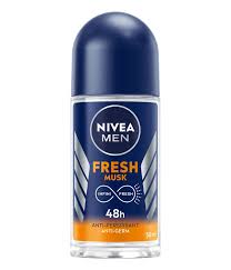 Nivea Men Fresh Musk Anti-Perspirant Roll-On - 50ml