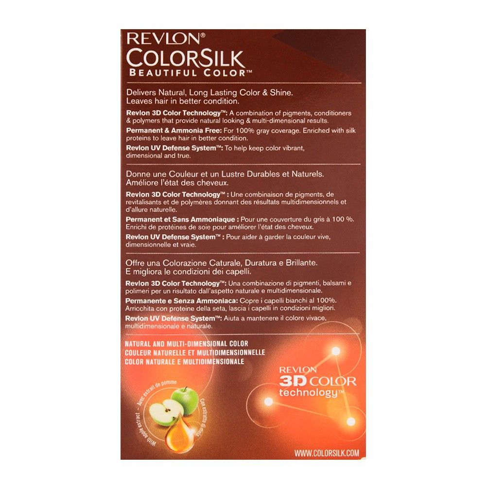 Revlon Colorsilk Beautiful Color Hair Dye – Shade 51 (Light Brown)