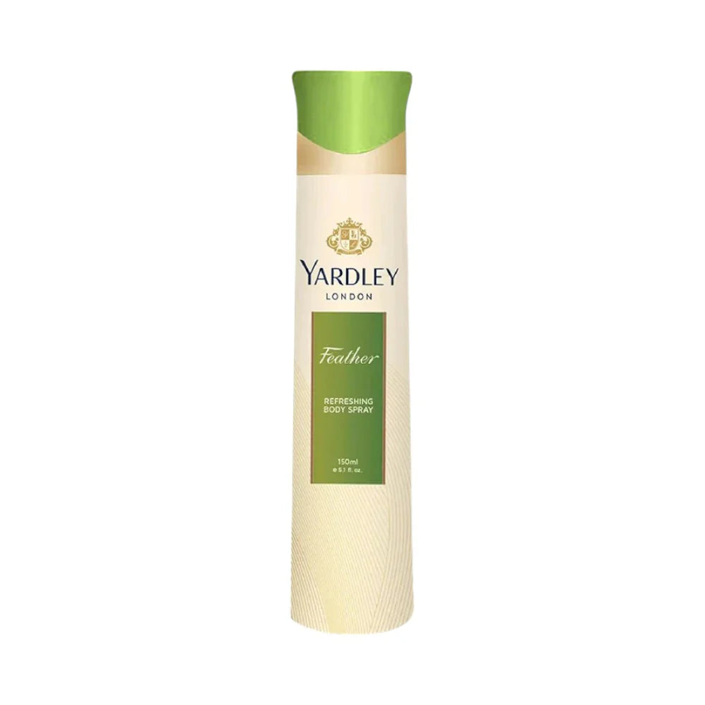 Yardley Feather Body Spray – 150 ML