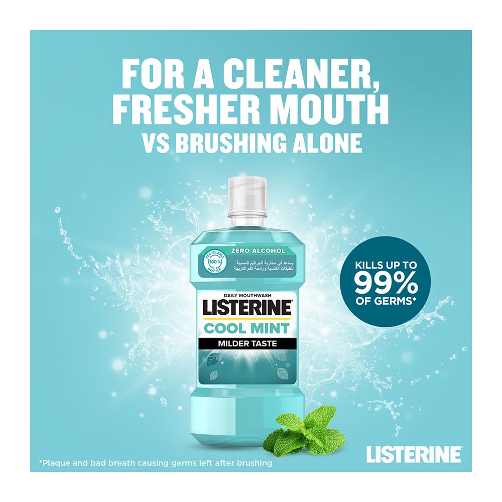 Listerine Total Care Mild Taste Mouthwash (500 ml)