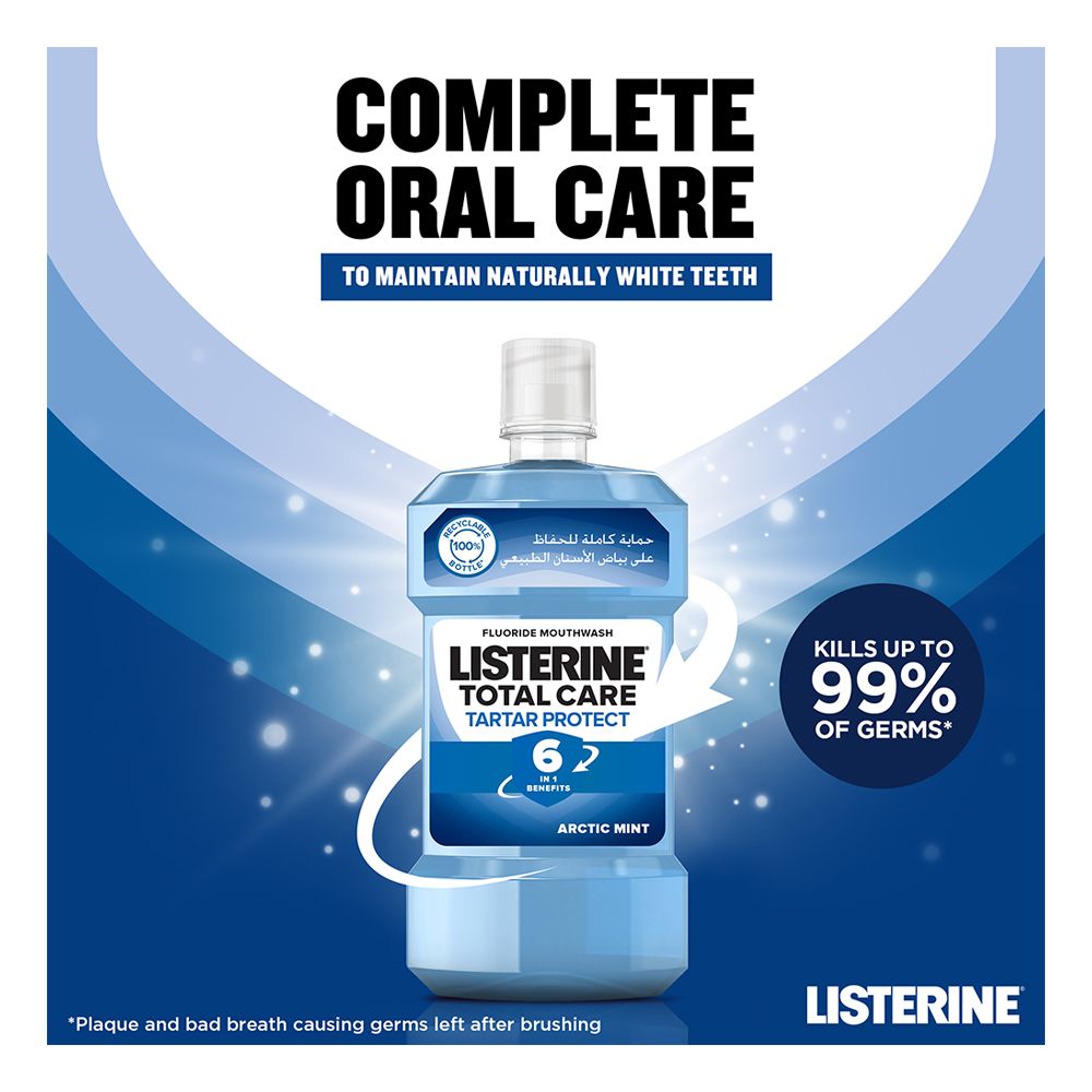 Listerine Total Care Tartar Protect Mouthwash (500 ml)