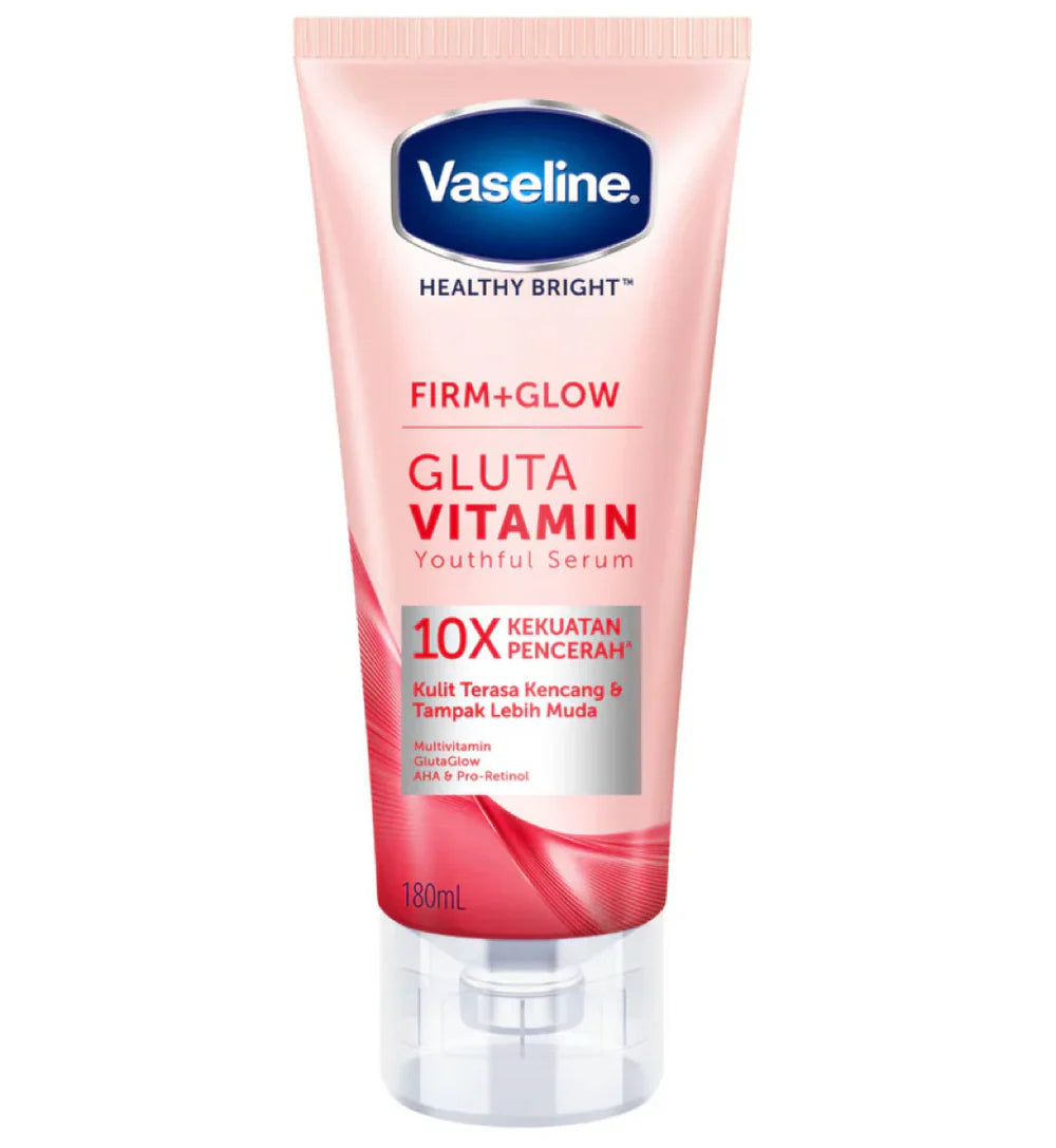 Vaseline Healthy Bright Firm + Glow Gluta Vitamin Youthful Serum – 180 ml