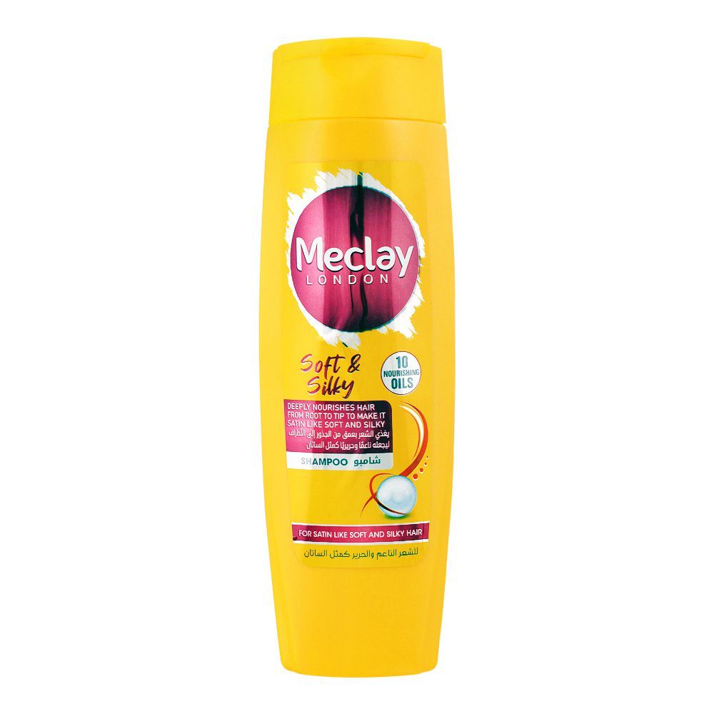 Meclay London Soft & Silky Shampoo - 185 ml