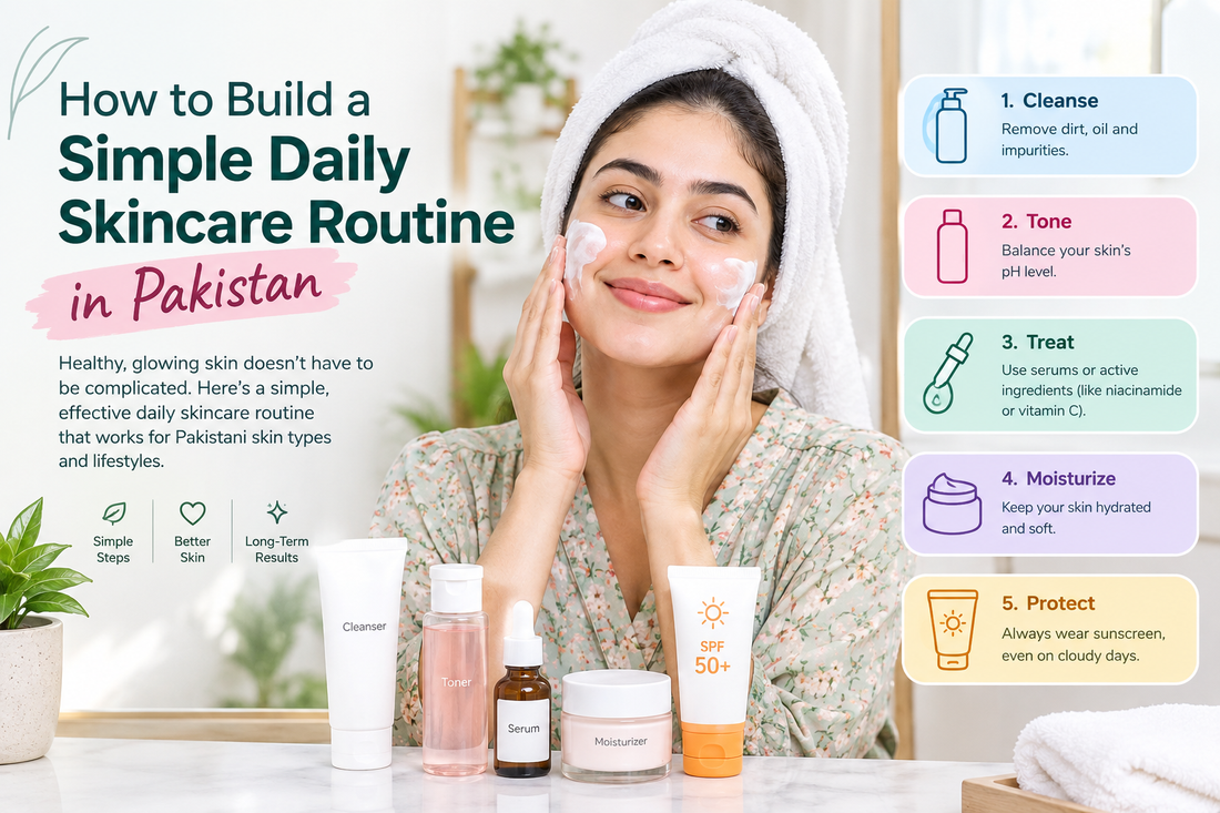 How to Build a Simple Daily Skincare Routine in Pakistan