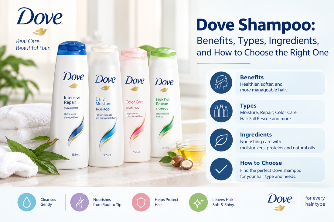 Dove Shampoo: Benefits, Types, Ingredients, and How to Choose the Right One