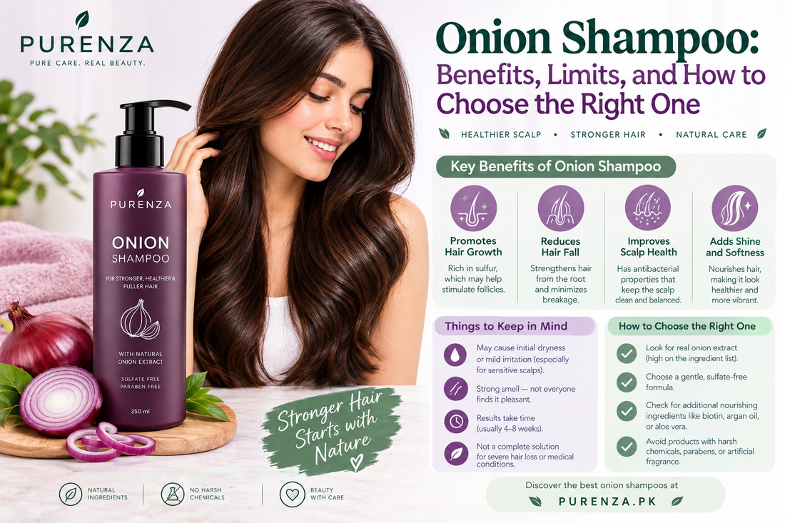 Onion Shampoo: Benefits, Limits, and How to Choose the Right One