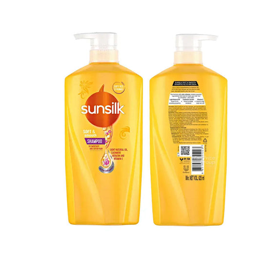 Sunsilk Soft & Smooth Shampoo (Pump) – 625 ml