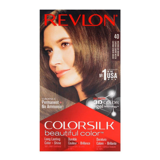 Revlon Colorsilk Shade 40 – Medium Ash Brown