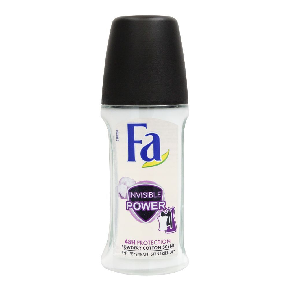 Fa Invisible Power Cotton Roll-On – 50 ml