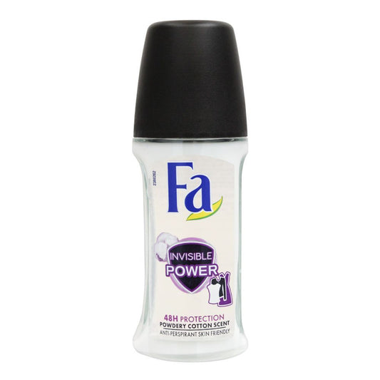Fa Invisible Power Cotton Roll-On – 50 ml
