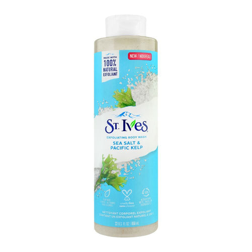 St. Ives Exfoliating Body Wash Sea Salt & Pacific Kelp – 650 ml