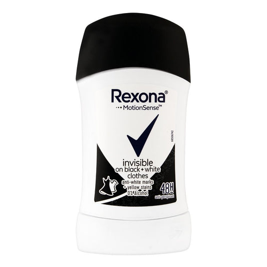 Rexona Invisible Black & White Stick – 40 g