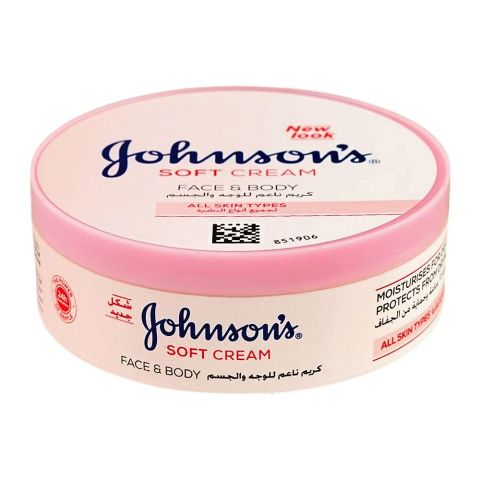 Johnson’s Soft Cream Face & Body – 200 ml