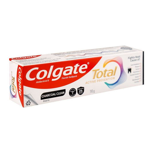 Colgate Total Active Prevention Charcoal Clean Toothpaste – 110 g