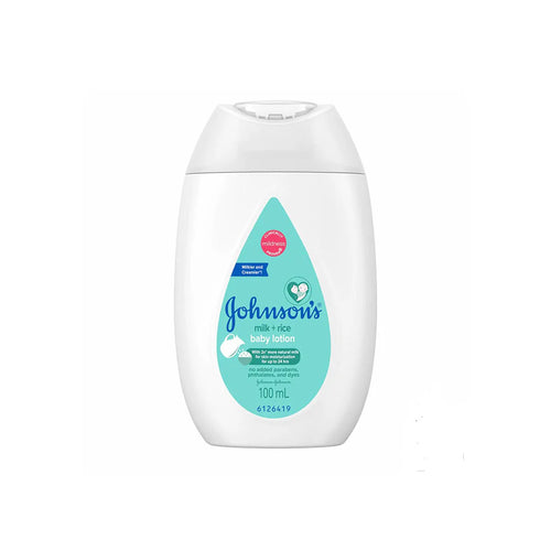 Johnson’s Milk + Rice Hair & Body Baby Bath – 100 ml
