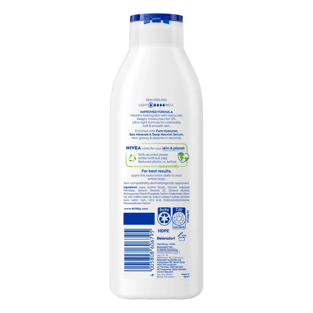 NIVEA Body Lotion Hidratante Express (250 ml)