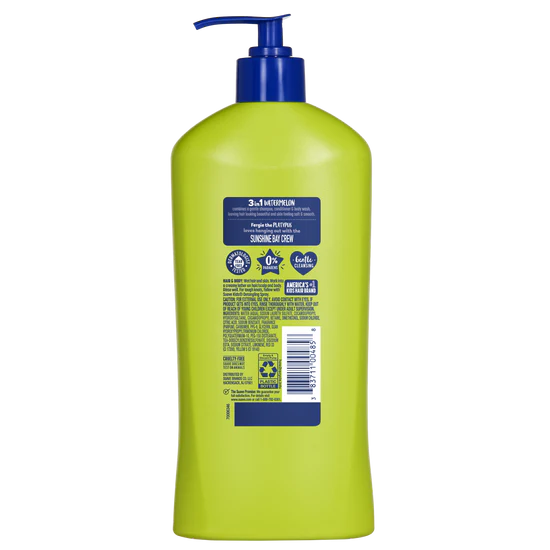 Suave Kids 3 in 1 Watermelon Wonder Shampoo + Conditioner + Body Wash - 532 ml