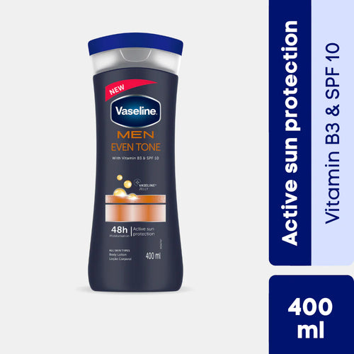 Vaseline Men Even Tone Body Lotion (400 ml)