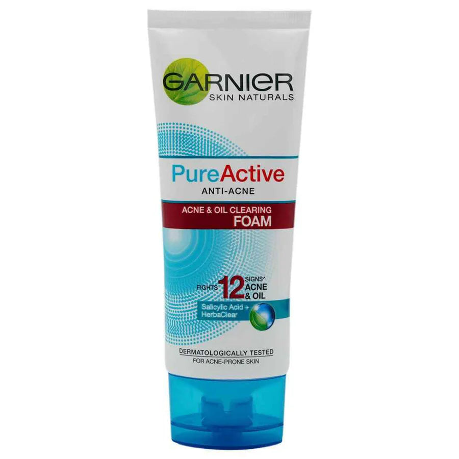 Garnier Pure Active Anti-Acne Face Wash (100 ml)