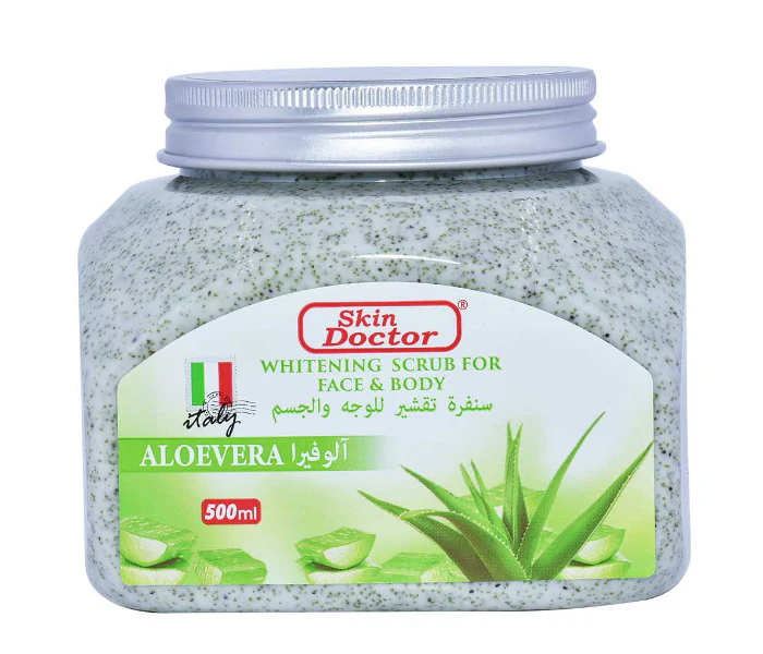 Skin Doctor Whitening Scrub Aloe Vera - 500 ml