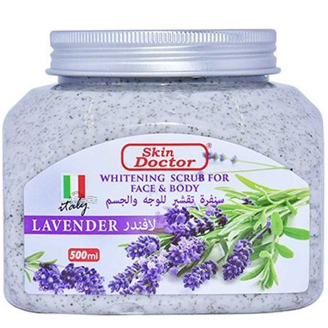 Skin Doctor Whitening Scrub Lavender - 500 ml