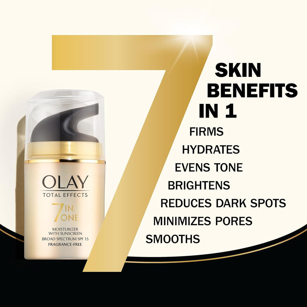 Olay Total Effects 7‑in‑One Day Moisturiser SPF 15 (50 ml)