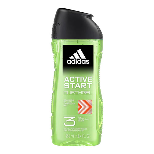 Adidas Active Start 3-in-1 Shower Gel (250 ml)