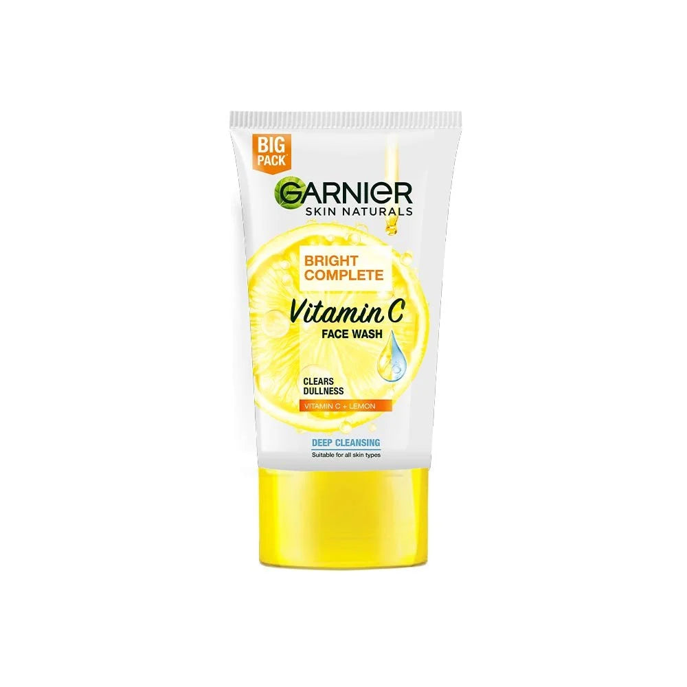 Garnier Bright Complete Vitamin C Face Wash (100 ml)