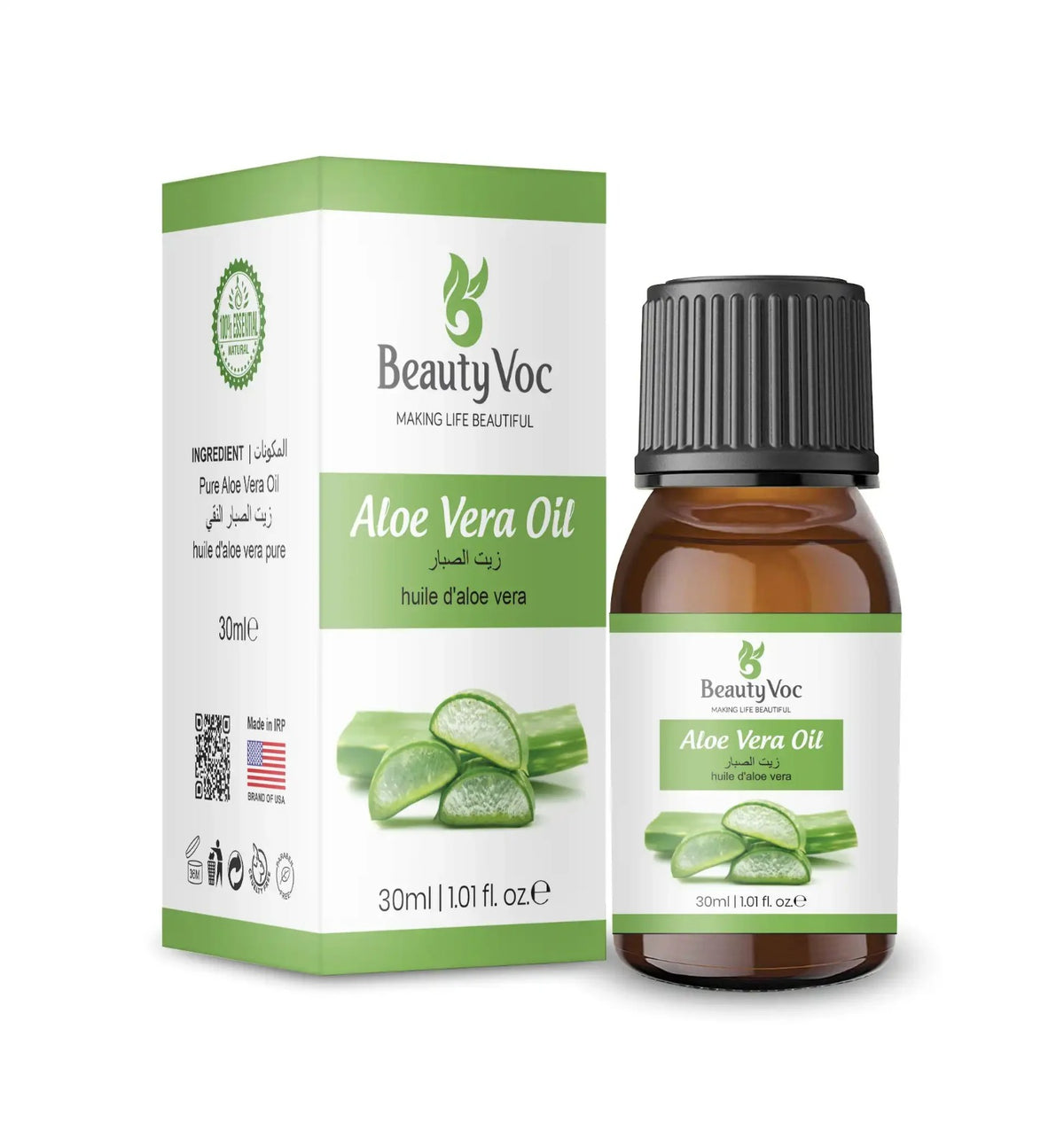 BEAUTY VOC ALOE VERA OIL 30ML