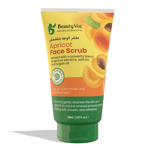 BEAUTY VOC APRICOT FACE SCRUB 150ML