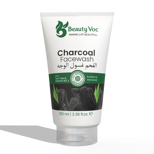 BEAUTY VOC CHARCOAL FACE WASH 100ML