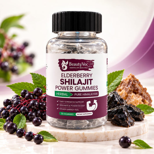 BEAUTY VOC ELDERBERRY SHILAJIT POWER GUMMIES