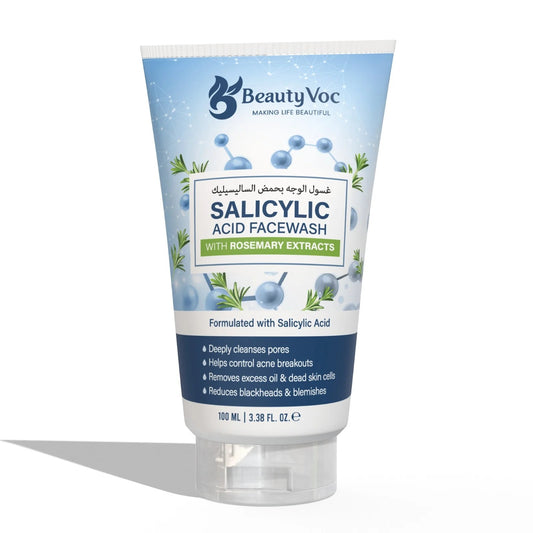 BEAUTY VOC SALICYLIC ACID FACE WASH 100ML