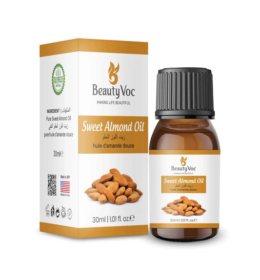 BEAUTY VOC SWEET ALMOND OIL 30ML