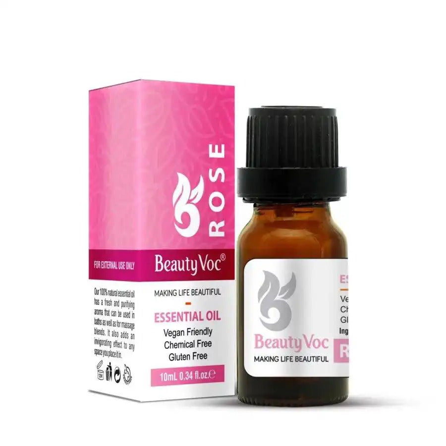 BEAUTY VOC (ESSENTIAL OIL) ROSE OIL 10ML