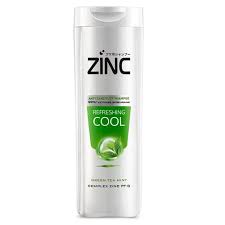 Zinc Cool Green Tea & Mint Shampoo - 340 ml