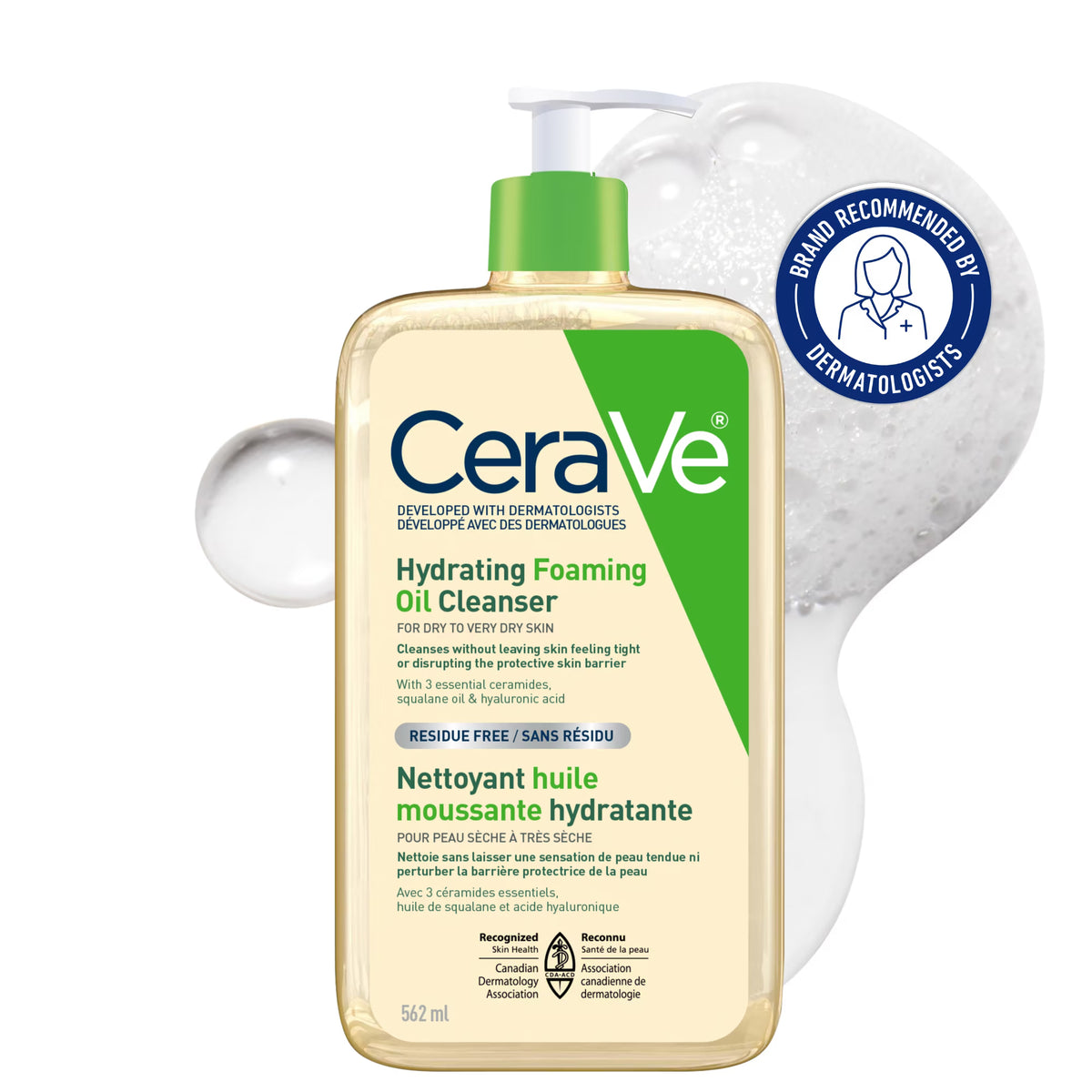 CERAVE HYDRATING FOAM OIL CLEANSER 237ML
