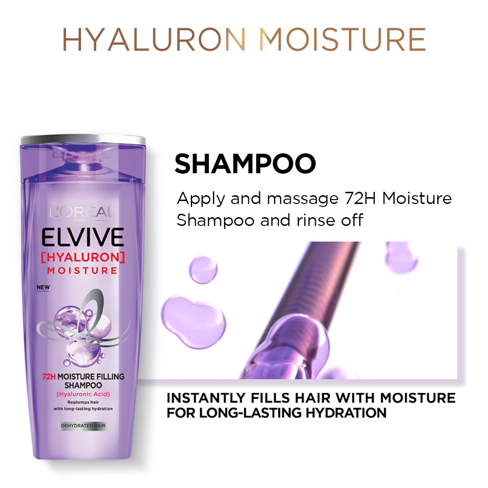 L'Oreal Elvive Hyaluron Shampoo 380Ml