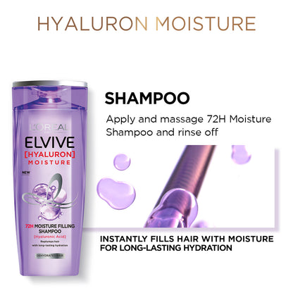 L'Oreal Elvive Hyaluron Shampoo 380Ml