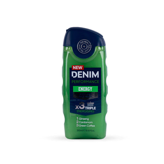 Denim Energy Body & Face Wash (250 ml)