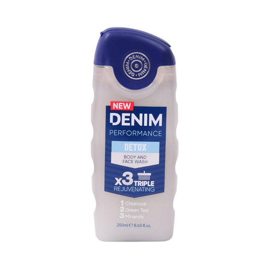 Denim Performance Detox Body & Face Wash – 250ml