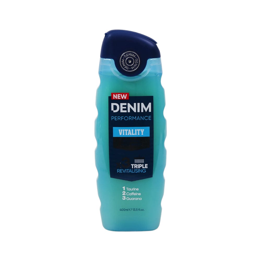 Denim Performance Vitality Body & Face Wash – 400ml